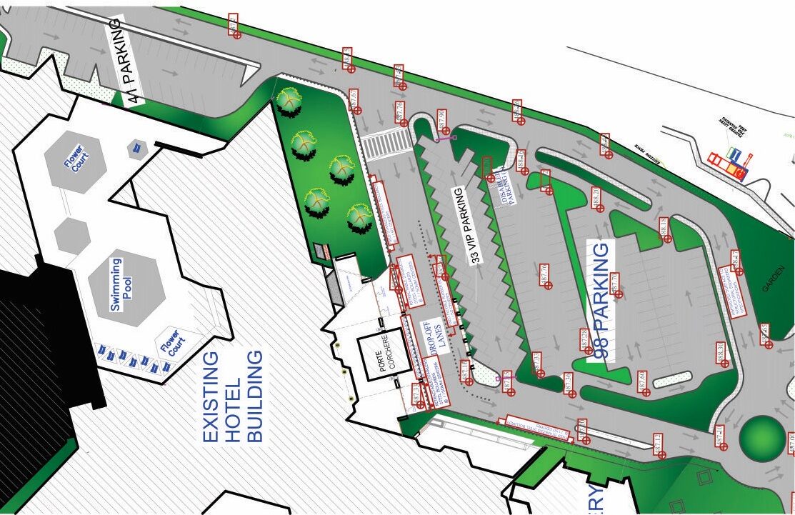 Transcorp Hilton, Abuja External Works & Parking Redesign