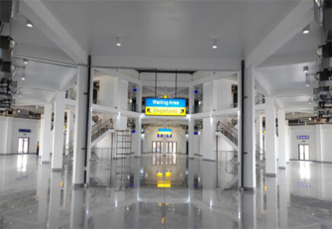 Terminal 2, Concourse, and Multi-Level Car Park, at Nnamdi Azikiwe International Airport, Abuja.