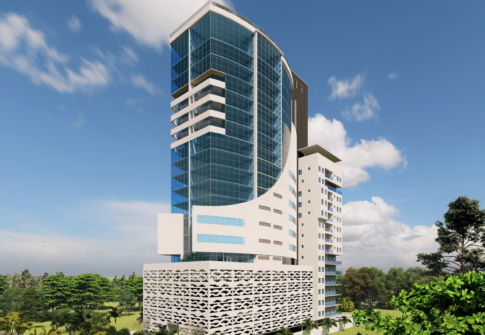 Proposed Ocean Heights Twin Towers, Akinadesola Street Victoria Island, Lagos.