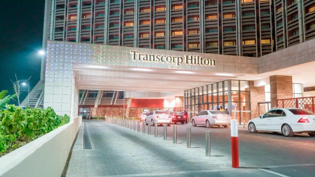 Transcorp Hilton’s Gate Houses, Drivers Lodge & Porte Cochere